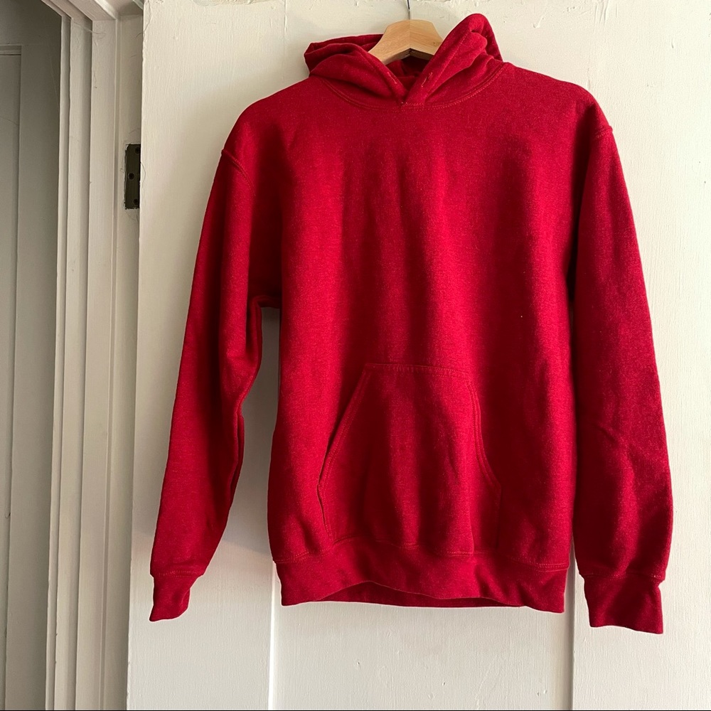 Heather Red Hoodie